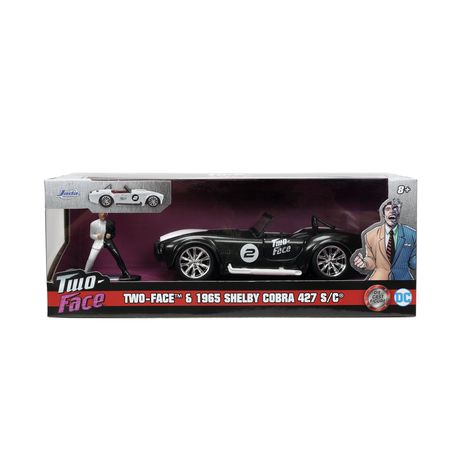 Shelby Cobra 427 S/C 1965 si figurina Two-face - 1/32 Jada