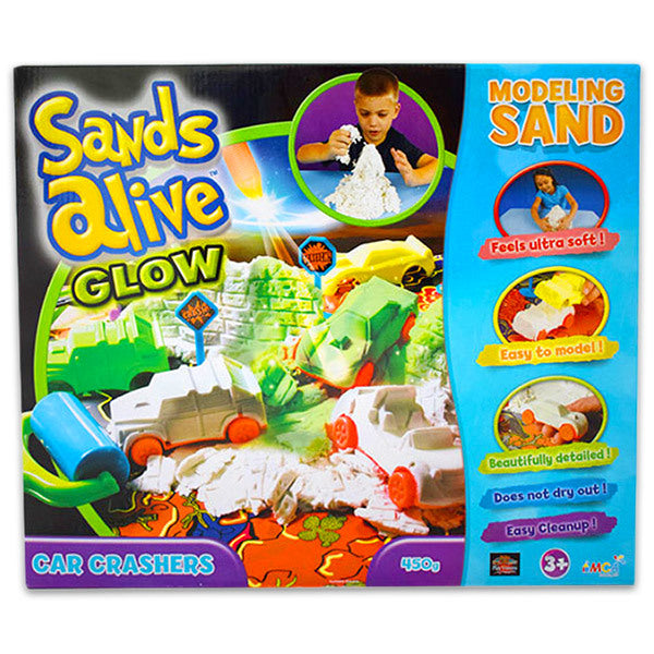 Set nisip Sands Alive -Masinute fluorescente