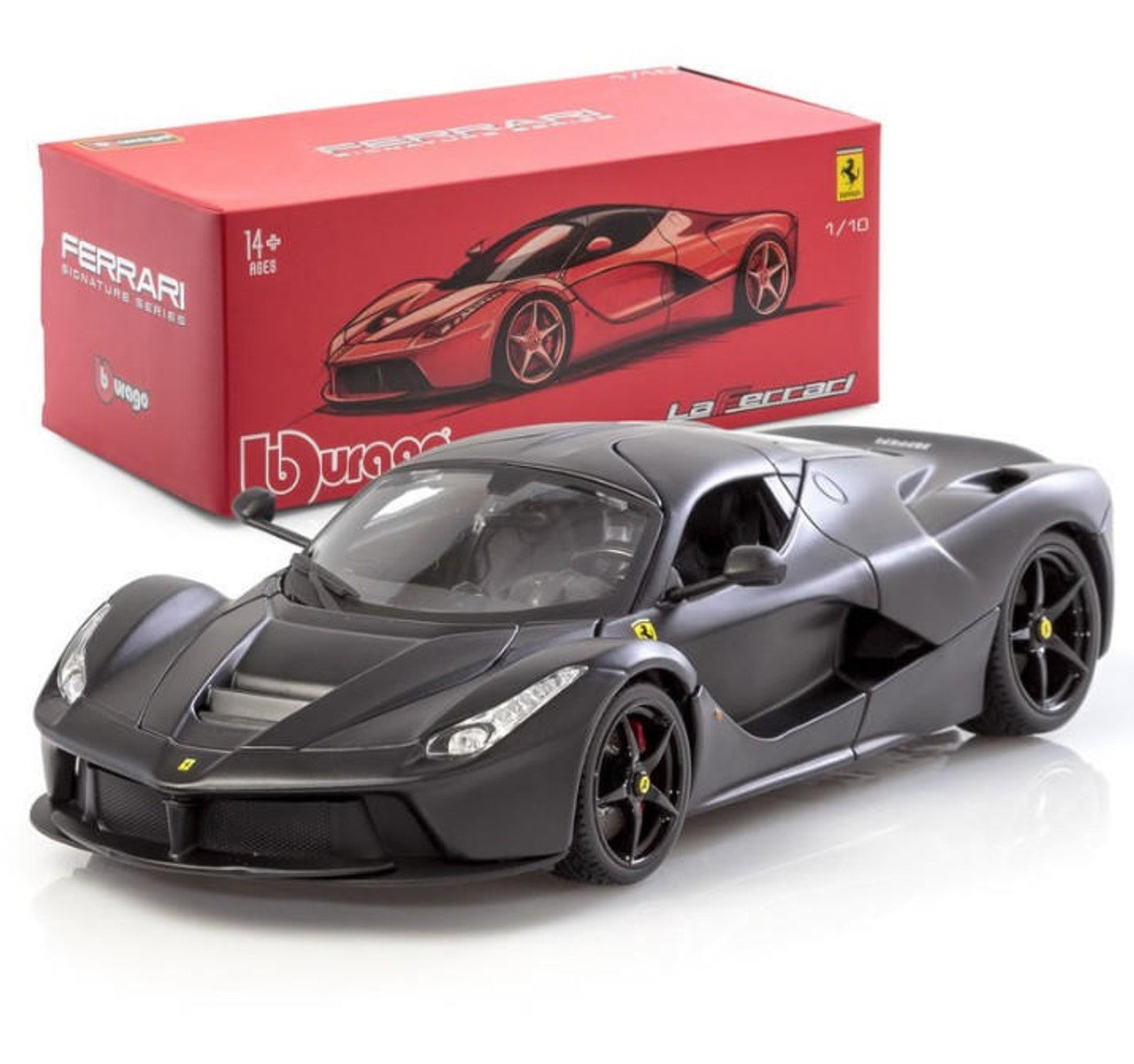 Ferrari LaFerrari Signature negru mat - 1/18 Bburago