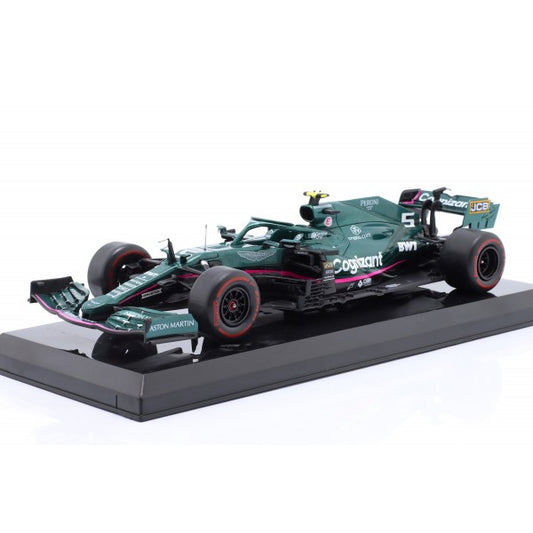 Formula 1 Aston Martin AMR21 Sebastian Vettel 2021 #5 - 1/24 Altaya