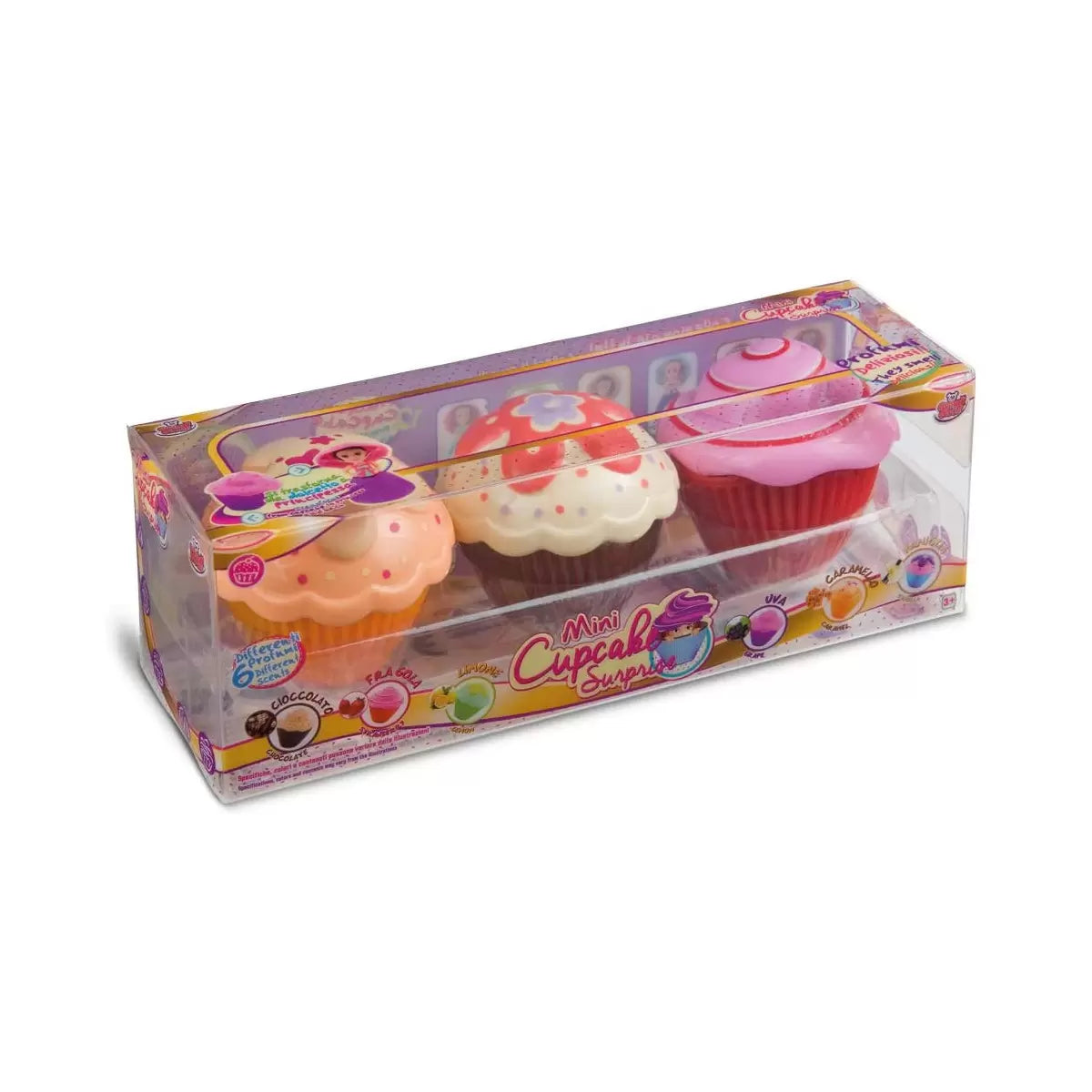 Set 3 Mini Briose cu surpriza papusica