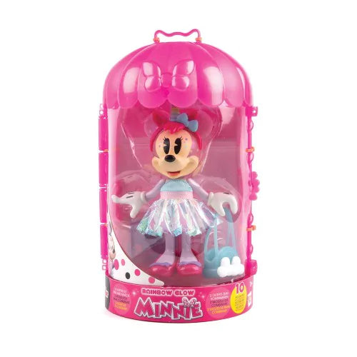 Papusa Minnie cu accesorii - RAINBOW GLOW