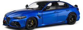 Alfa Romeo Giulia GTA - blue anodized blue 2022 - 1/18 Solido