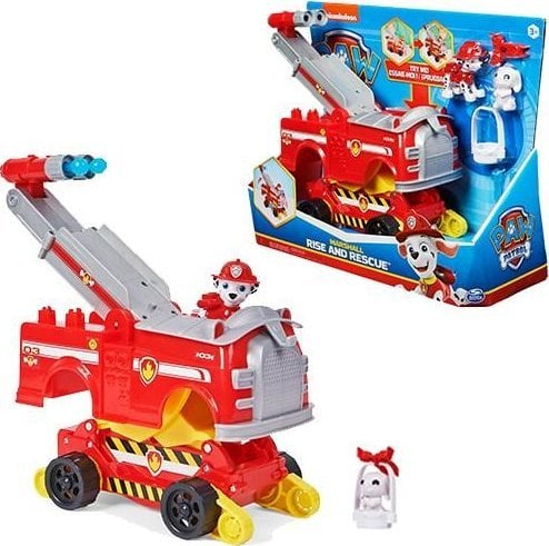 SET Figurina cu vehicul de salvare Paw Patrol - MARSHALL Rise and Rescue