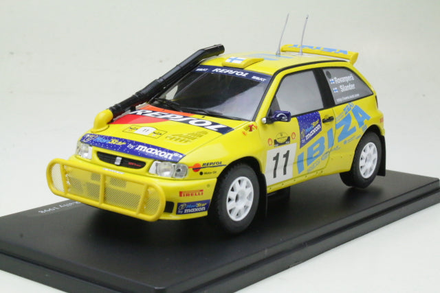 Seat Ibiza Kit Car Rovanpera - Silander Safari Rally 1998 - 1/24 Altaya