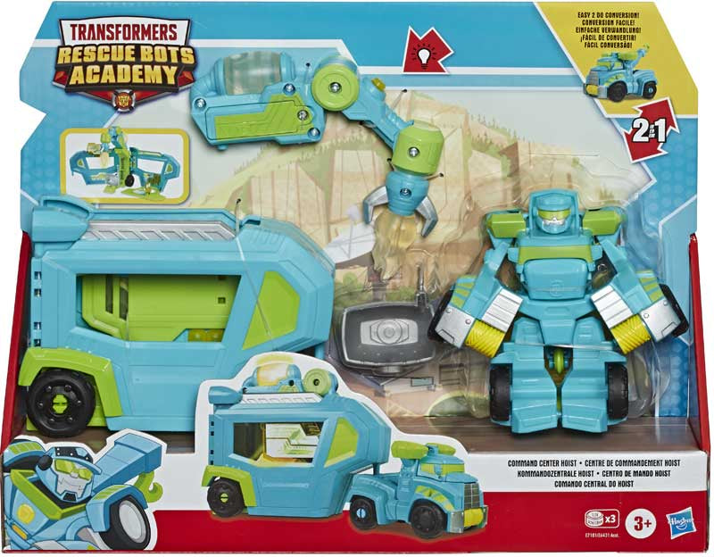 Set Hasbro Transformers cu Figurina si Vehicul Rescue Bots Academy Albastru