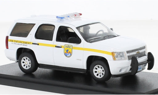 Chevrolet Tahoe 2012 cu vitrina plexiglass - 1/43 Greenlight