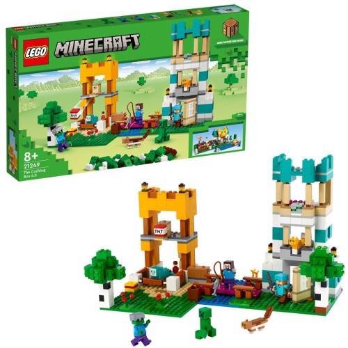 LEGO Minecraft 21249 - Cutie de lucru manual (605 piese)