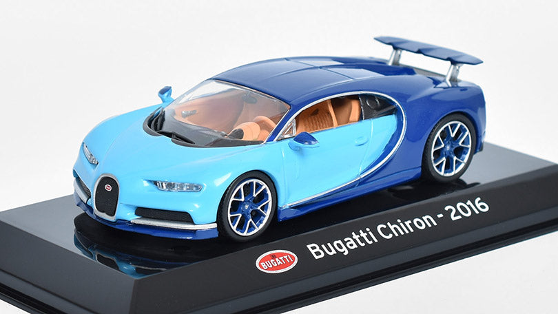 Bugatti Chiron 2016 cu vitrina plexiglass - 1/43 Altaya