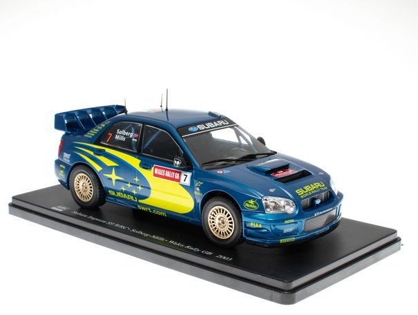 Subaru Impreza S9 WRC Wales Rally GB 2003 - 1/24 Altaya