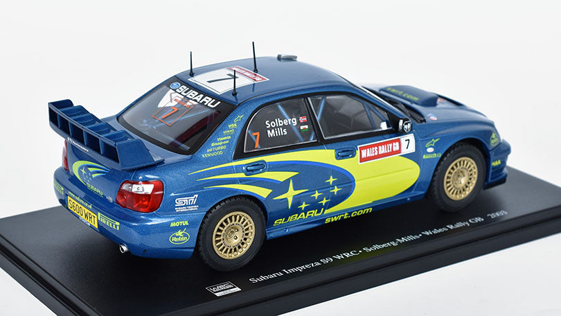 Subaru Impreza S9 WRC Wales Rally GB 2003 - 1/24 Altaya