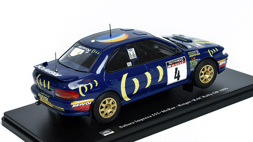 Subaru Impreza 555 RAC Rally GB 1995- 1/24 Altaya