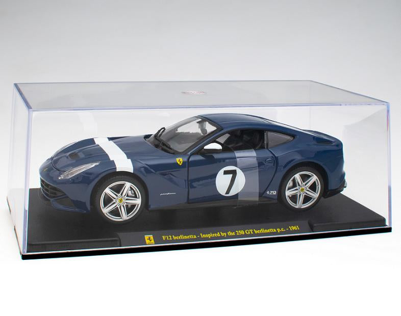 Ferrari F12 Berlinetta inspired by the 250 GT berlinetta 1961 cu vitrina plexiglass - 1/24 Bburago.