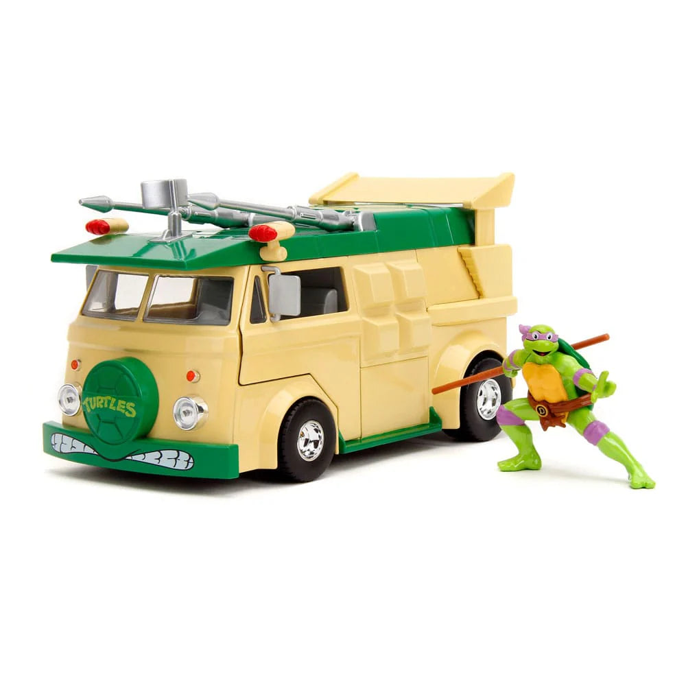 Vagonul de petreceri si figurina Donatello - 1/24 Jada