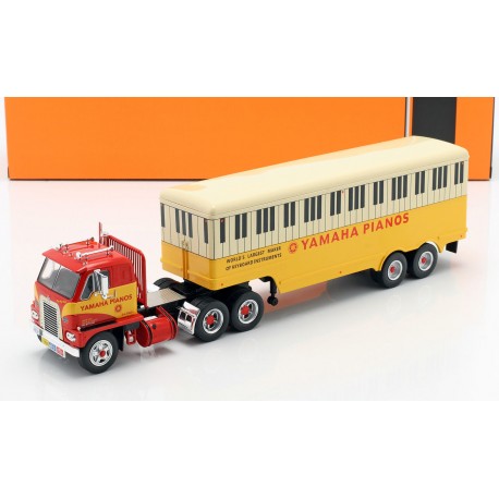 Camion cu remorca International Harvester DCOF-405 1959 Yamaha Pianos - 1/43 Ixo Models