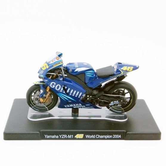 Motocicleta Yamaha YZR-M1 World Champion 2004 - 1/18 Altaya